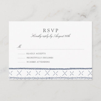 Boho Chic Wedding RSVP