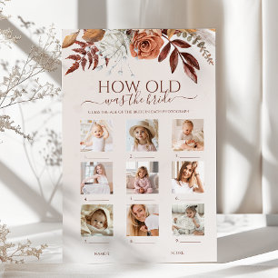 Boho Combien D'Âge Était Le Jeu De Fête des mariée