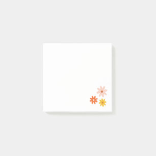 Boho Daisies Minimaliste Post-It Notes