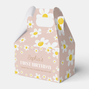 Boho Daisy Bloom Girl Birthday Ballotins