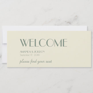 Boho Deco d'automne | En-tête de graphique de sièg