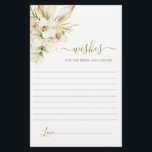 Boho Desert Wives for the Bride card<br><div class="desc">Boho Desert souhaite la carte mariée et mariée</div>