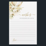Boho Desert Wives for the Bride card<br><div class="desc">Boho Desert souhaite la carte mariée et mariée</div>