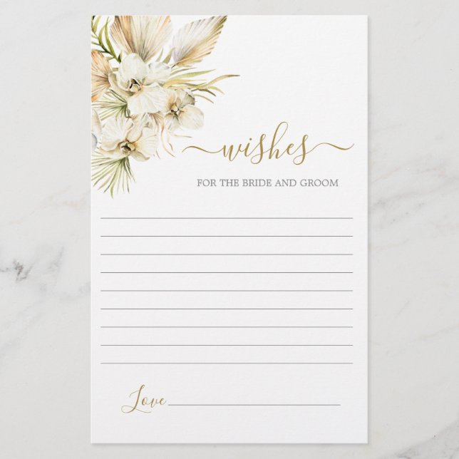 Boho Desert Wives for the Bride card (Devant)