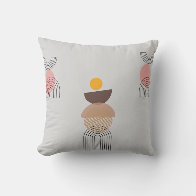"Boho Dream Carré Coussin - Artistic Home Accent (Recto)