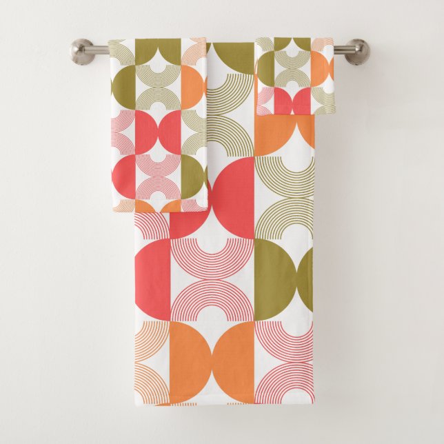 Boho Elegant Line art Mid siècle moderne coloré (En situation)