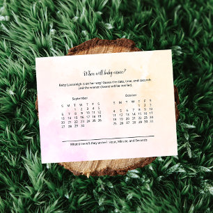 Boho Elephant Baby shower Arrivée Prédiction