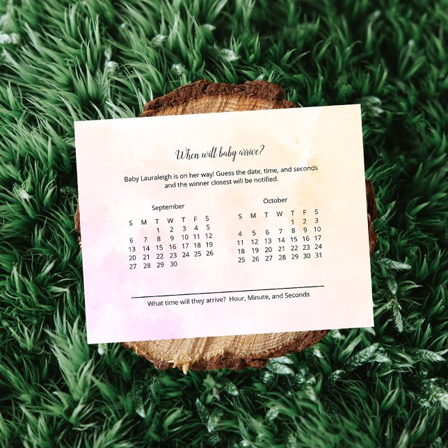 Boho Elephant Baby shower Arrivée Prédiction (Créateur téléchargé)