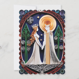 Boho Faire-part de mariage