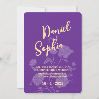 Boho faire-part de mariage