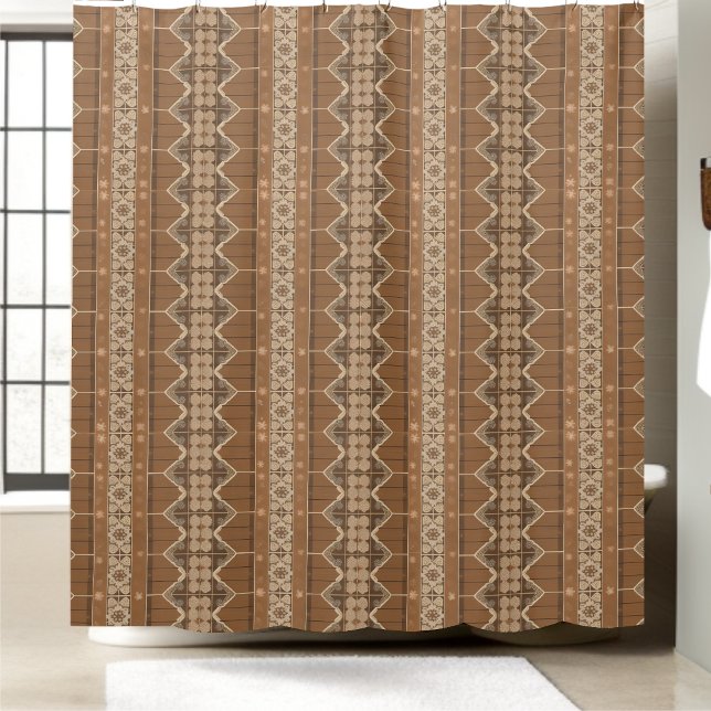 Boho Farmhouse Douche rideau Style 2 (Créateur téléchargé)