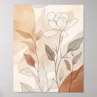 Boho fleurs décoration moderne