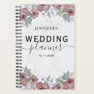 Boho Floral Aquarelle Bourgogne Wedding planner