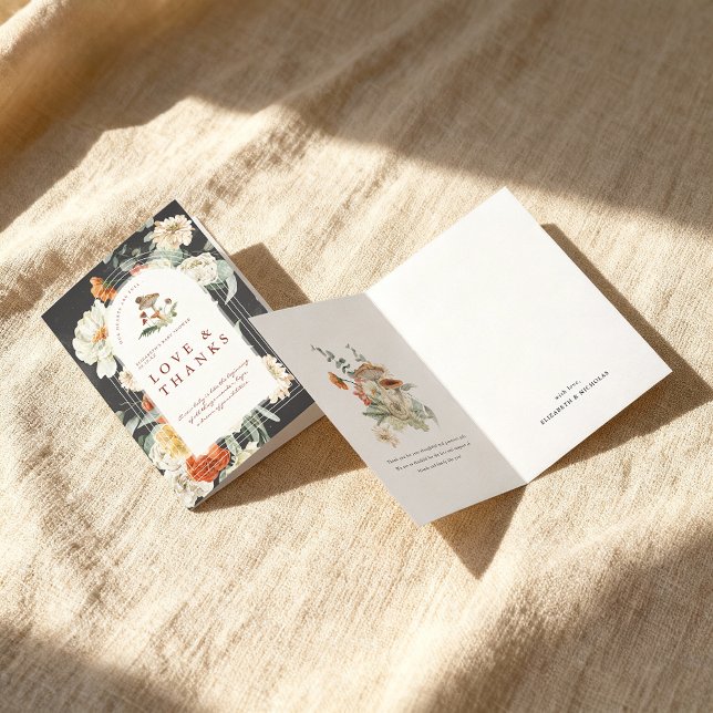 Boho Floral Musroom | MERCI BABY SHOWER (Créateur téléchargé)