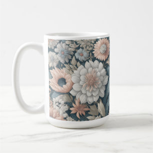 Boho Flowers Design 15 oz Mug classique