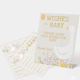 Boho Goose Duck Fleur sauvage souhaite conseil Bab
