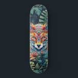 Boho Jungle Fox Wide Street Skateboard<br><div class="desc">Boho Jungle Fox 8" Wide Street Skateboard Deck Merci pour faire du shopping dans ma boutique. Tout Mon Amour,  Fluide Et Digital,  Dotée & Arts Graphiques</div>