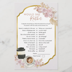 Boho Love est en train de brasser Voudrait-elle Pl