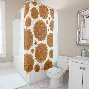 Boho Mandala Douche rideau - Décor Spirituel