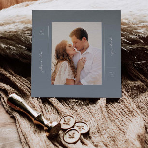 Boho Minimalist Enregistrer La Carte D'Annonce De 