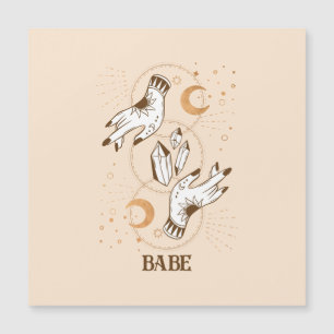 Boho Mystic Tarot Celestial Bachelorette voiture M