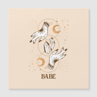 Boho Mystic Tarot Celestial Bachelorette voiture M