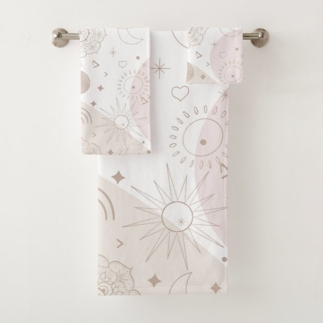 Boho Neutral Space Doodles Design esthétique (En situation)