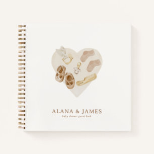 Boho Nursery Chic Baby shower Budget Livre d'or