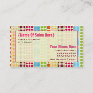 Boho pointille le rendez-vous de salon de