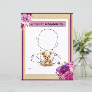 Boho pourpre qui va bébé ressemblent à un jeu