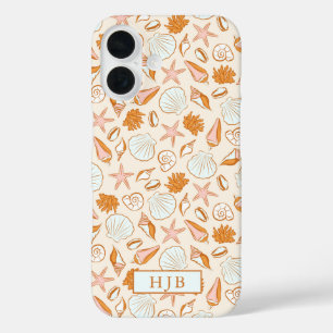 Boho Preppy Coastal Personnalisé iPhone 16 Coque