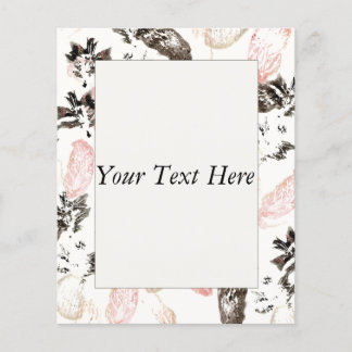 Boho Programmes Feuilles et plumes