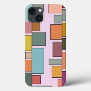 Boho Rectangles Coque-Mate coque iphone