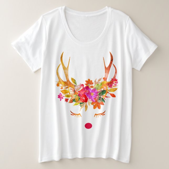 Boho Renne Fantaisiste Fête Amour (Design devant)