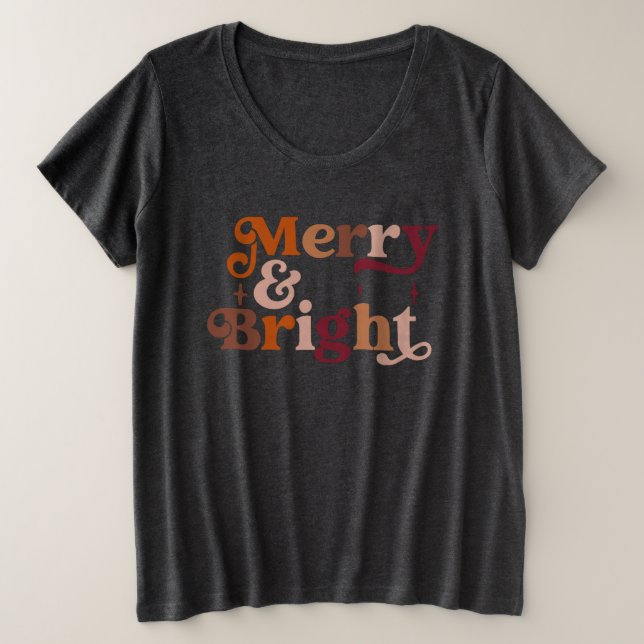 Boho Retro Merry et Bright (Design devant)