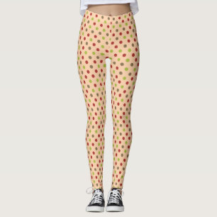 Boho Retro Moderne Dot Leggings