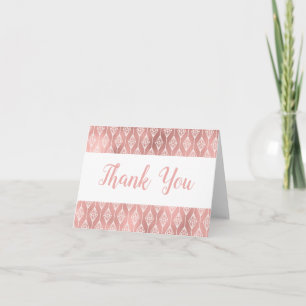 Boho Rose Gold Diamant Merci Tribal Rose Pink