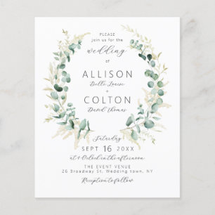 Boho rustique sauge verdure tout en un mariage