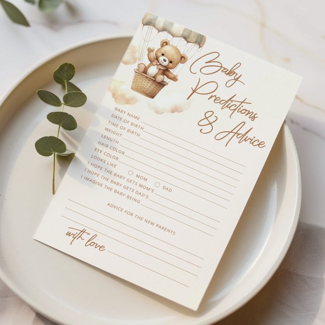 Boho teddy ours bébé prédictions et conseils (Créateur téléchargé)