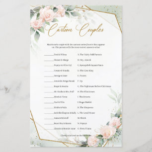 Boho tendance broussailleux et verdoyant Cartoon C