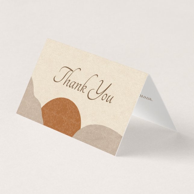 Boho Terracotta Sable Merci de bijoux artisanal (Front)