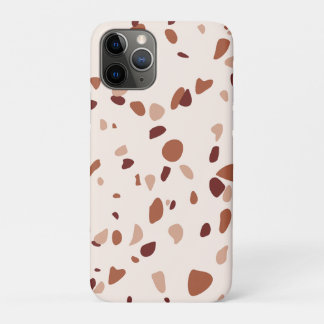 Boho Terrazzo Motif iPhone 11 Pro Coque moderne