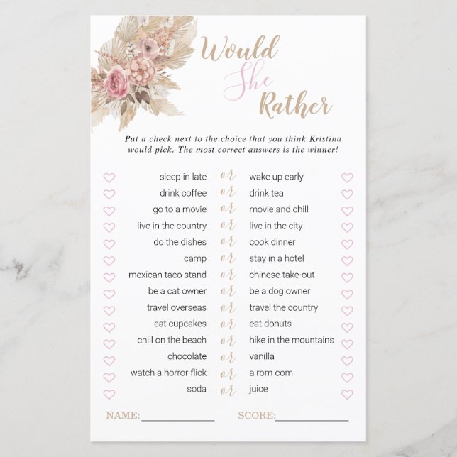 Boho Thème Fête des mariées Voudrait-Elle Plutôt J (Devant)