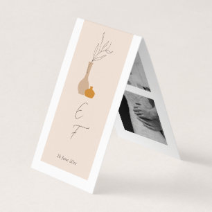 Boho Vases minimalistes Photo Strip Signet plié