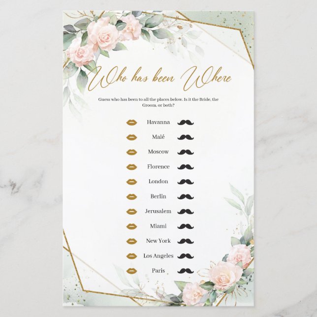 Boho verdure et floral roux qui a été là (Devant)