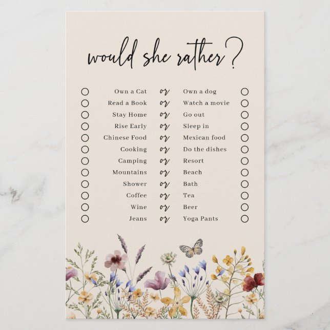 Boho Voudrait Elle Plaire Jeu (Devant)