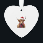 Boho Xmas Christmas Highland Cow T-Shirt (2)<br><div class="desc">Boho Xmas Christmas Highland Cow T-Shirt (2)</div>