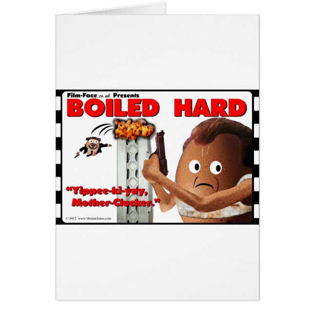 BOILED HARD Film Face drôle spony DIE HARD (Devant)