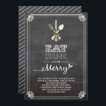 Boire à manger Soyez Merry Chalkboard Invitation d<br><div class="desc">Conçu par fat*fa*tin. Facile à customiser avec votre propre texte,  photo ou image. Pour des demandes personnalisées,  veuillez contacter fat*fa*tin directement. Des frais personnalisés s'appliquent. www.zazzle.com/fat_fa_tin www.zazzle.com/color_therapy www.zazzle.com/fatfatin_blue_knot www.zazzle.com/fatfatin_red_knot www.zazzle.com/fatfatin_mini_me www.zazzle.com/fatfatin_box www.zazzle.com/fatfatin_design www.zazzle.com/fatfatin_ink</div>