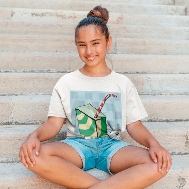 Boire Avec Un T-shirt Paille (Créateur téléchargé)